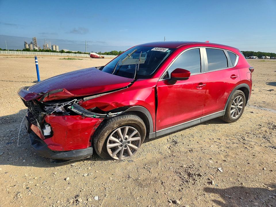 2022 Mazda Cx-5 VIN JM3KFBBM6N0528160 COPART salvage auction — FRONT END, Tx - Salvage Vehicle Title, sold $4,750 on 2026-07-09 (photo 1)