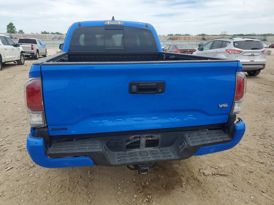 2020 Toyota Tacoma VIN 3TMDZ5BN2LM080304 COPART salvage auction — REAR END, Ks - Cert Of Title-Salvage, sold $19,300 on 2026-07-02 (photo 6)