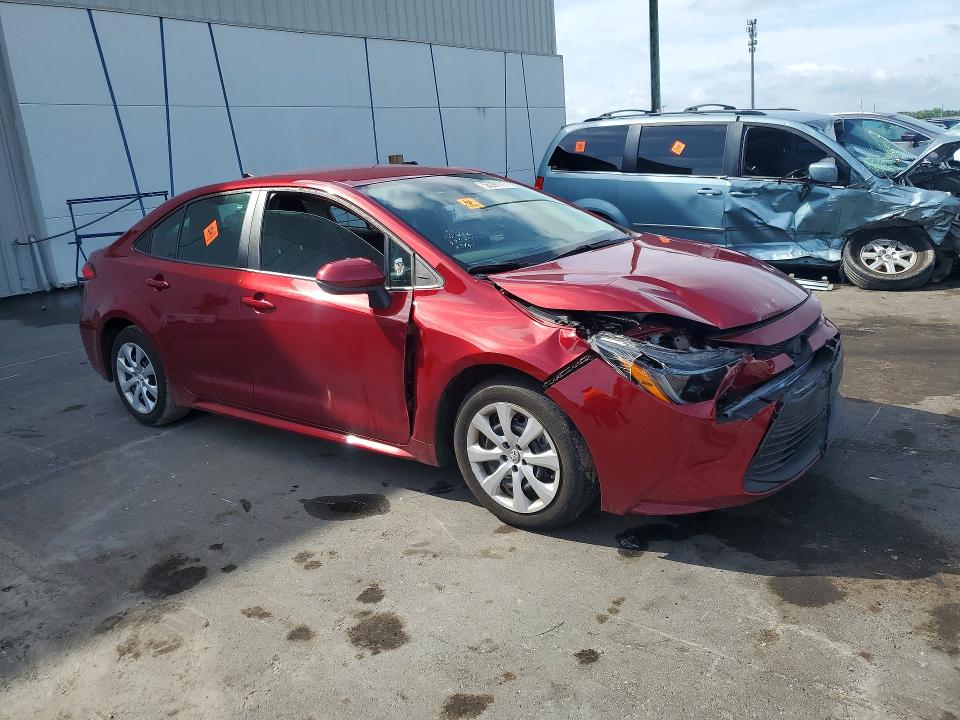 2024 Toyota Corolla VIN 5YFB4MDE0RP117848 COPART salvage auction — FRONT END, Fl - Certificate Of Destruction, sold $5,100 on 2026-07-13 (photo 4)