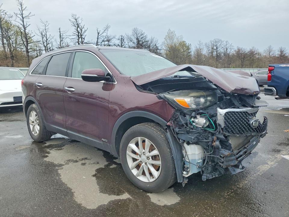 2017 Kia VIN 5XYPGDA37HG285943 COPART salvage auction — FRONT END, Ny - Mv-907A Salvage Certificate, sold $1,200 on 2026-07-13 (photo 4)