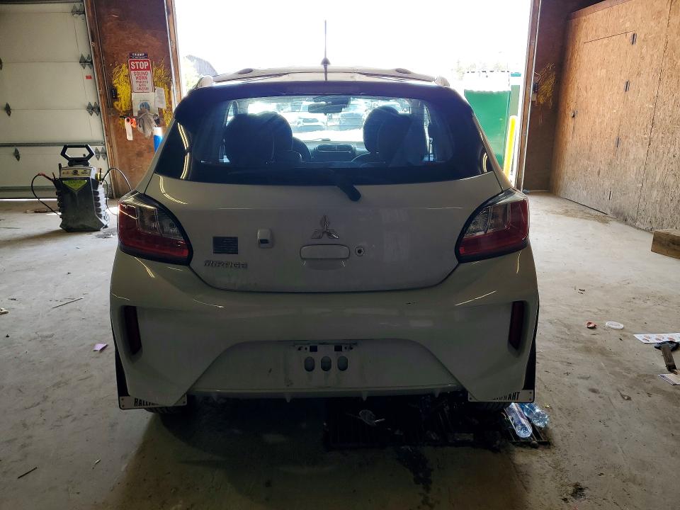 2024 Mitsubishi Mirage VIN ML32AWHJ5RH010790 COPART salvage auction — FRONT END, Pa - Certificate Of Salvage, sold $2,550 on 2026-07-16 (photo 6)