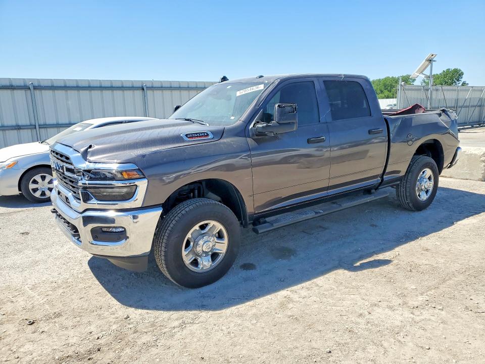 2025 Ram 2500 VIN 3C6UR5CJ7SG541903 COPART salvage auction — FRONT END, Ks - Cert Of Title-Salvage, sold $18,600 on 2026-07-09 (photo 1)