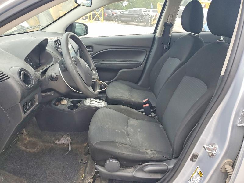 2022 Mitsubishi Mirage VIN ML32FUFJ9NHF02857 COPART salvage auction — FRONT END, Ia - Cert Of Title-Salvage Title, sold $2,000 on 2026-08-21 (photo 7)