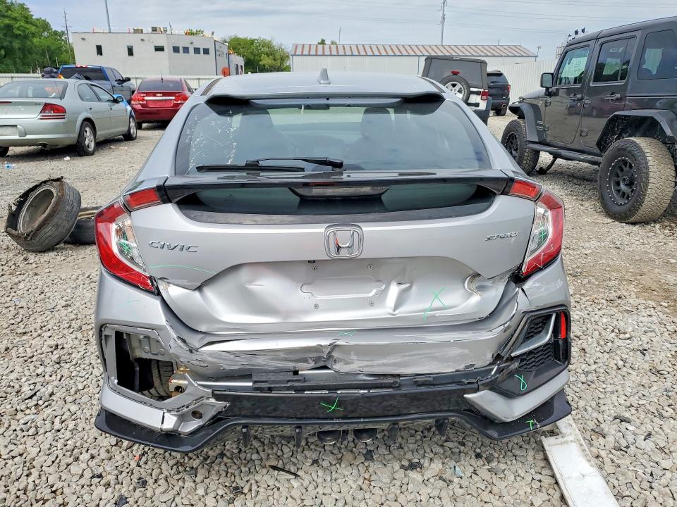 2020 Honda VIN SHHFK7H48LU203887 COPART salvage auction — FRONT END, Oh - Cert Of Title-Salvage, sold $4,300 on 2026-07-24 (photo 6)