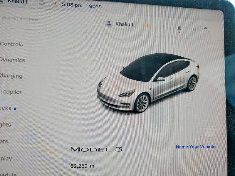 2023 Tesla Model 3 VIN 5YJ3E1EA6PF430844 COPART salvage auction — SIDE, Ga - Cert Of Ttl-Slvg Manufctr Bybk, sold $6,400 on 2026-07-08 (photo 9)