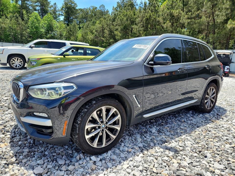 2019 BMW X3 VIN 5UXTR7C56KLR51483 COPART salvage auction — UNDERCARRIAGE, GA - CERT OF TITLE-SALVAGE, sold $9,100 on 2026-07-09 (photo 1)