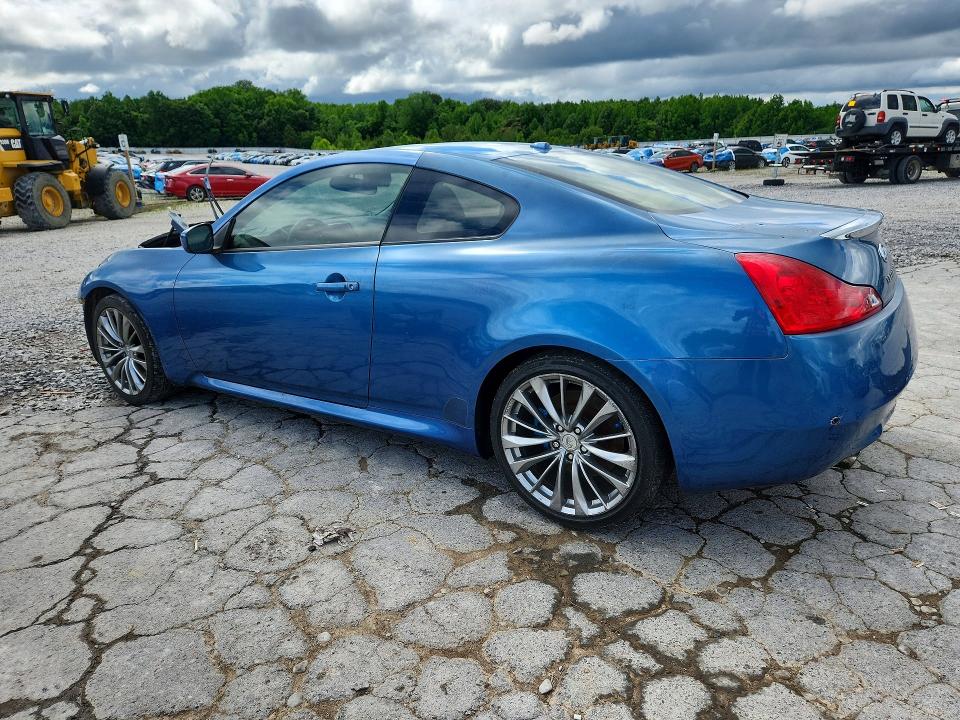 2013 Infiniti G VIN JN1CV6EK1DM921527 COPART salvage auction — FRONT END, Tn - Salvage Certificate, sold $1,850 on 2026-07-14 (photo 2)
