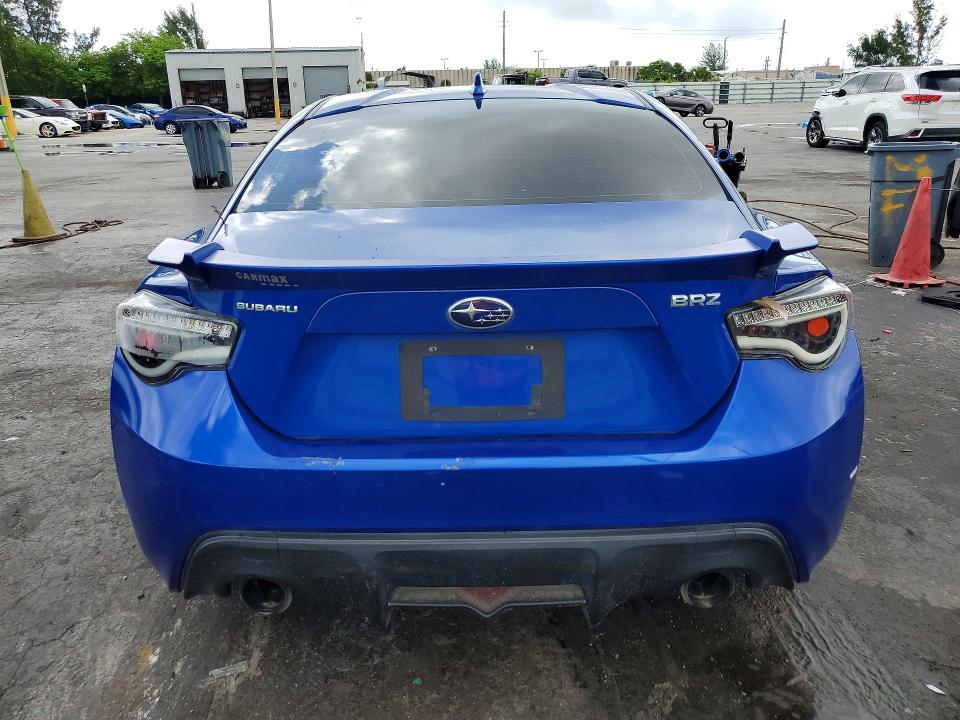 2015 Subaru Brz VIN JF1ZCAC13F8604313 COPART salvage auction — FRONT END, Tx - Salvage Vehicle Title (P), sold $2,050 on 2026-07-29 (photo 6)