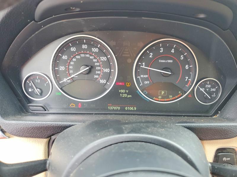 2013 BMW 3er VIN WBA3A5C52DF357758 COPART salvage auction — REAR END, La - Cert Of Title-Salvage, sold $1,550 on 2026-07-06 (photo 9)