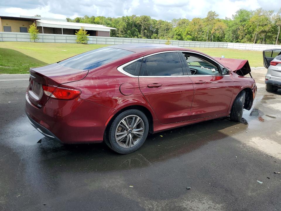 2016 Chrysler 200 VIN 1C3CCCAB0GN133249 COPART salvage auction — FRONT END, Fl - Certificate Of Title, sold $60 on 2026-07-02 (photo 3)