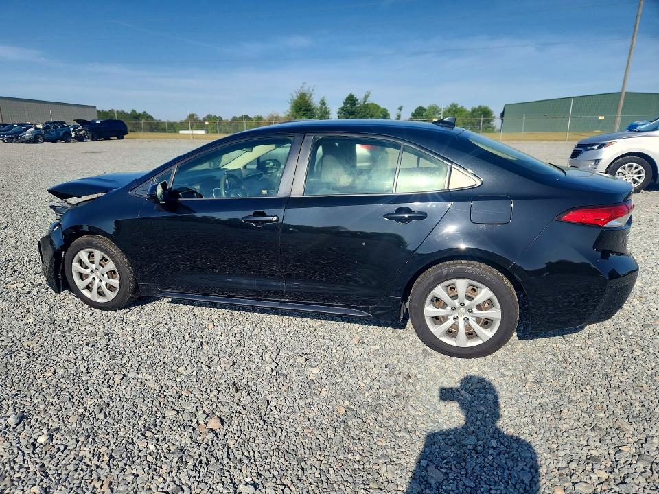 2020 Toyota Corolla VIN JTDEPRAE6LJ061044 COPART salvage auction — FRONT END, Ga - Cert Of Title-Salvage, sold $2,900 on 2026-07-28 (photo 2)