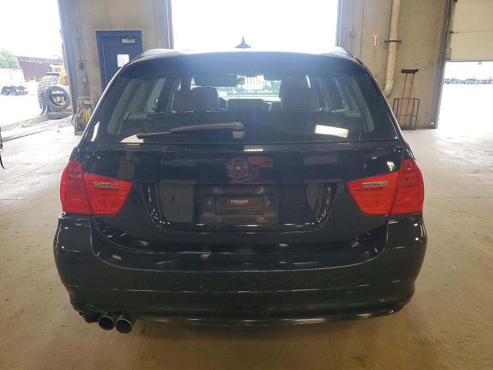 2012 BMW 3er VIN WBAUU3C58CA543185 COPART salvage auction — REAR END, MN - CERT OF TITLE-SALVAGE, sold $2,050 on 2026-07-07 (photo 6)