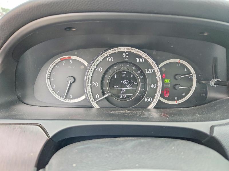 2015 Honda Accord VIN 1HGCR2F80FA188616 COPART salvage auction — FRONT END, Tx - Salvage Vehicle Title, sold $2,050 on 2026-07-02 (photo 9)
