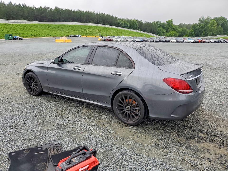 2021 Mercedes-benz C-klasse VIN W1KWF8EB4MR610640 COPART salvage auction — FRONT END, Nc - Salvage Certificate Of Title, sold $275 on 2026-07-30 (photo 2)