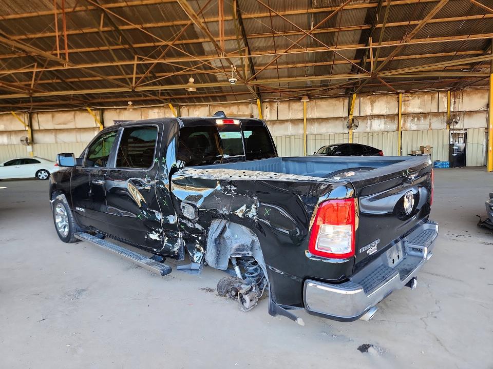 2019 Ram VIN 1C6RREFT8KN639798 COPART salvage auction — REAR END, ID - SALVAGE CERTIFICATE OF TITLE, sold $175 on 2026-07-29 (photo 2)