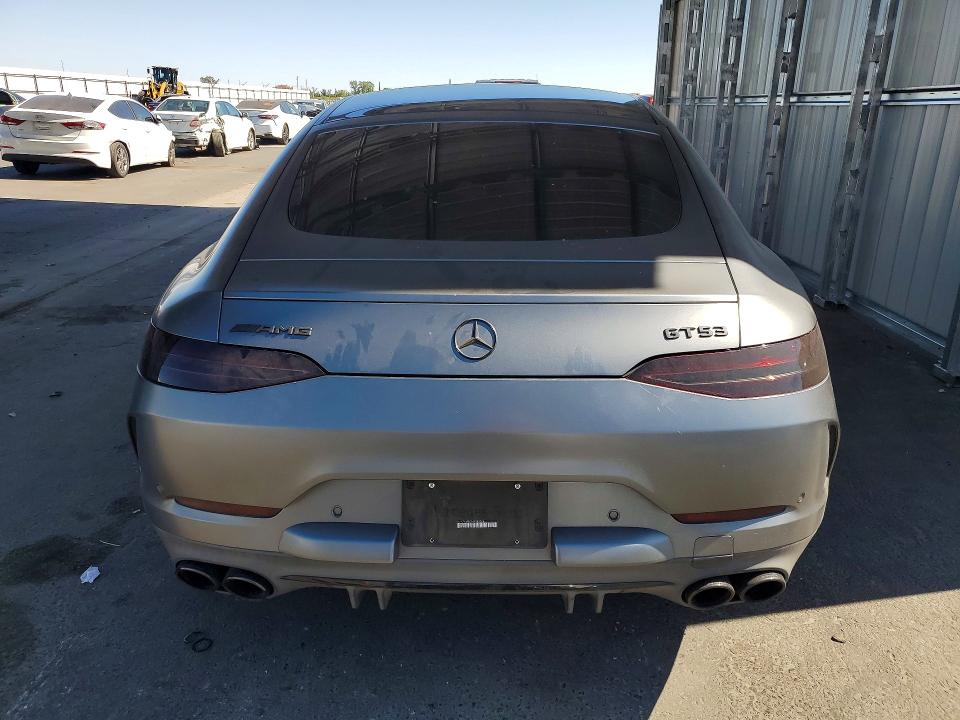 2021 Mercedes-benz AMG GT VIN W1K7X6BB2MA040064 COPART salvage auction — FRONT END, Ca - Salvage Certificate, sold $11,400 on 2026-07-27 (photo 6)