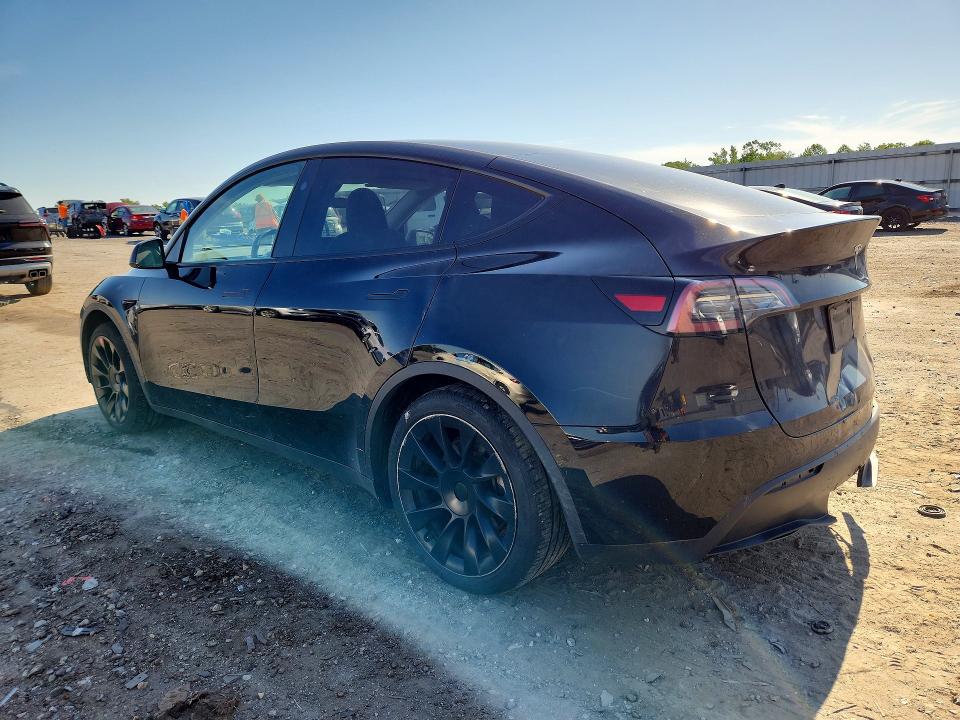 2023 Tesla Model y VIN 7SAYGAEE6PF924868 COPART salvage auction — REAR END, Va - Cert Of Title - Salvage, sold $8,500 on 2026-07-22 (photo 2)