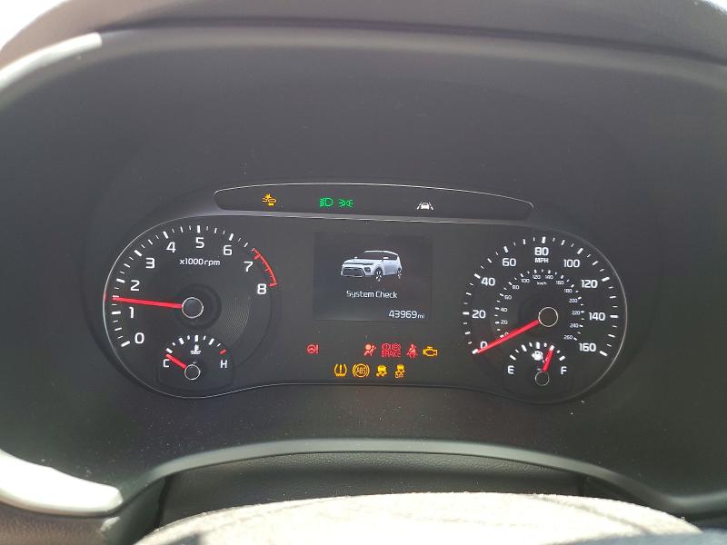 2021 Kia Soul VIN KNDJ33AU2M7133385 COPART salvage auction — FRONT END, Co - Salvage Title, sold $1,300 on 2026-07-09 (photo 9)