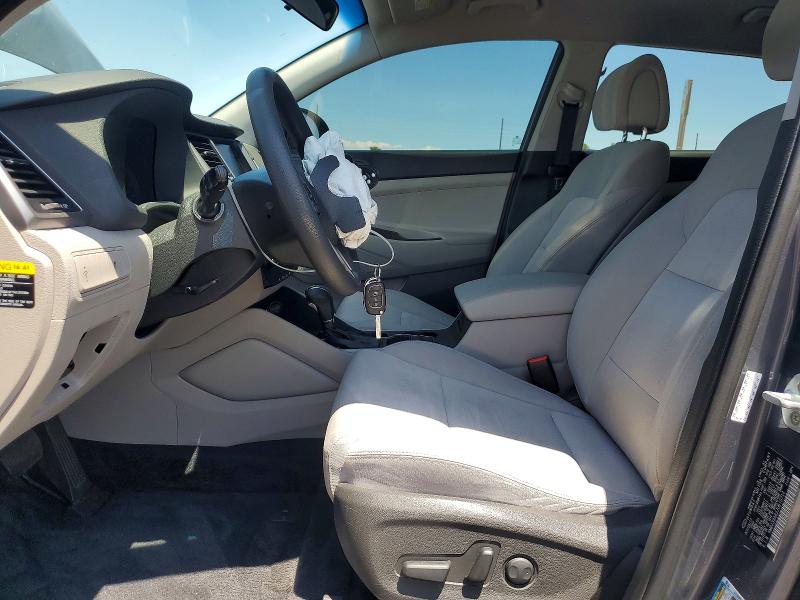 2018 Hyundai Tucson VIN KM8J33A42JU610714 COPART salvage auction — FRONT END, Fl - Cert Of Title Slvg Rebuildable, sold $2,350 on 2026-07-06 (photo 7)