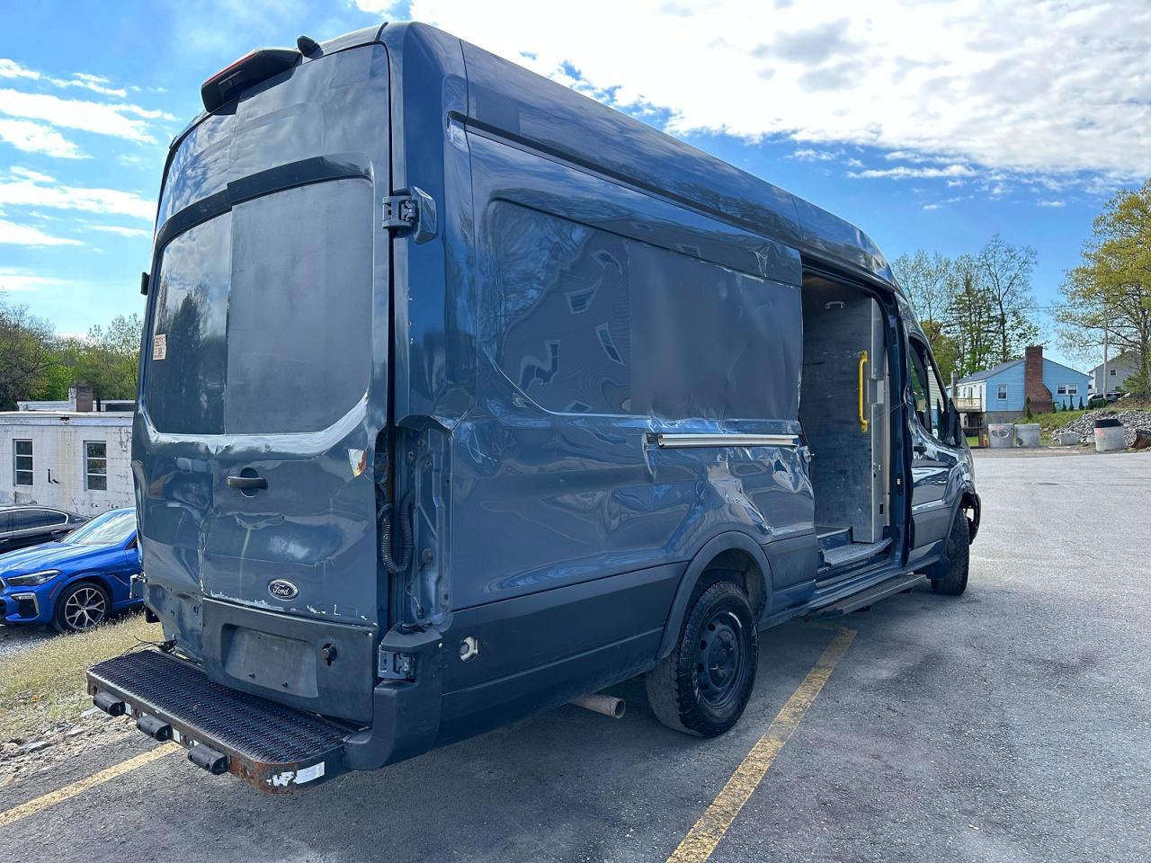 2021 Ford Transit VIN 1FTBR3X87MKA56975 COPART salvage auction — Mechanical, NY - CERTIFICATE OF TITLE, sold $6,700 on 2026-09-15 (photo 3)