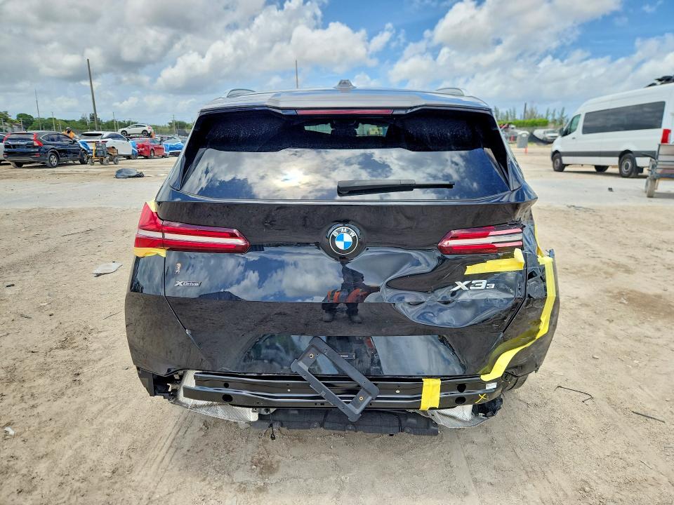 2025 BMW VIN 5UX53GP03S9Z82289 COPART salvage auction — REAR END, Fl - Cert Of Title Slvg Rebuildable, sold $20,400 on 2026-07-16 (photo 6)