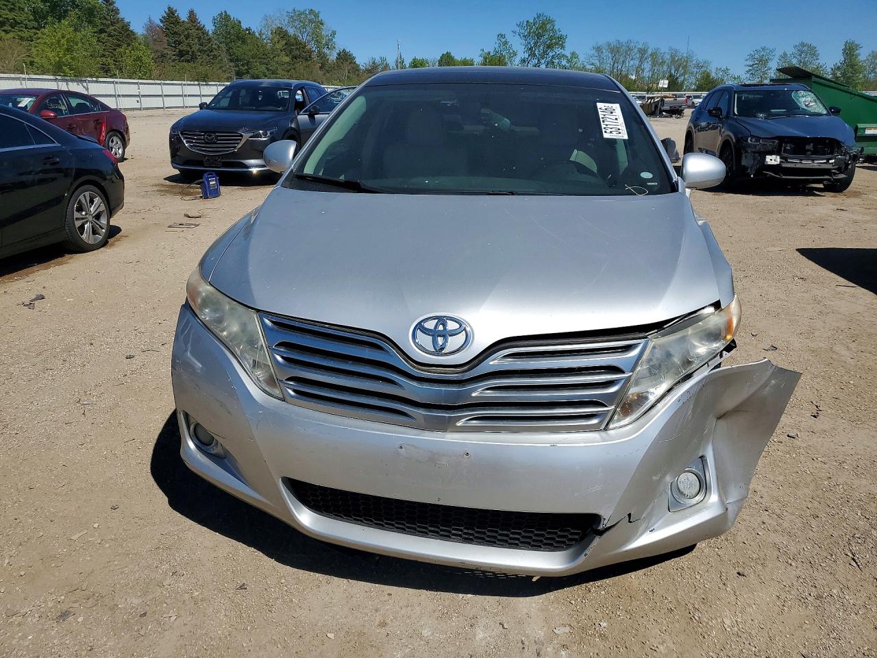2009 Toyota Venza VIN 4T3BK11A49U014587 COPART salvage auction — Front End, IL - SALVAGE CERTIFICATE, sold $2,100 on 2026-07-02 (photo 5)