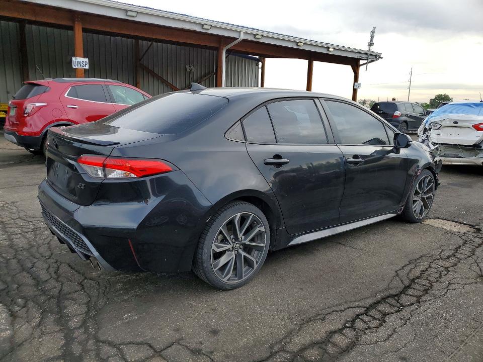 2020 Toyota Corolla VIN 5YFS4RCE9LP030794 COPART salvage auction — FRONT END, Ca - Salvage Certificate, sold $500 on 2026-07-09 (photo 3)