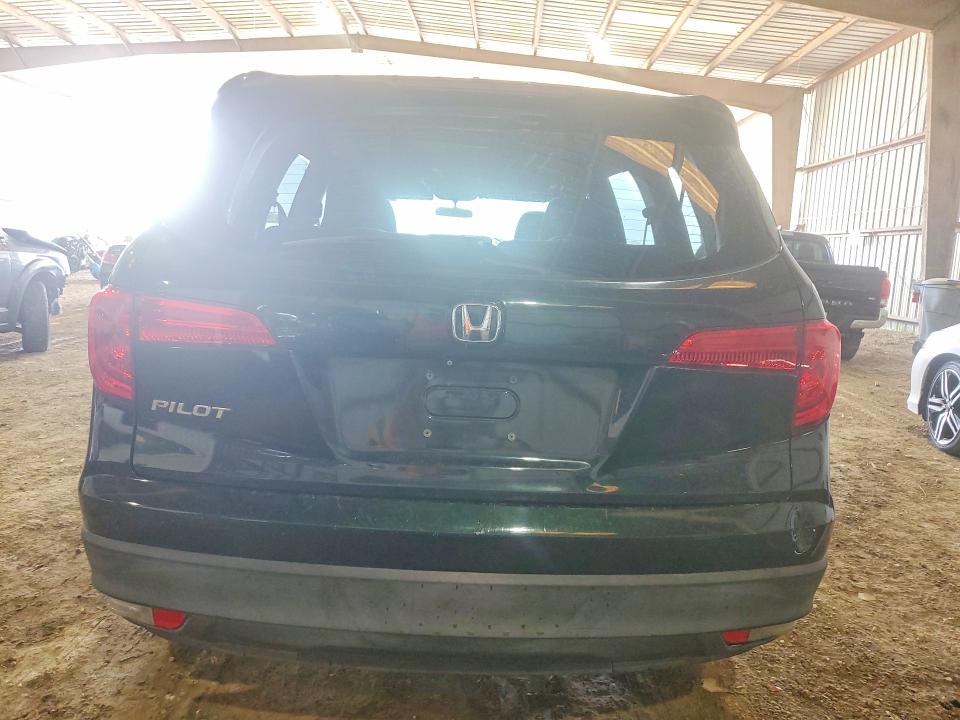 2016 Honda Pilot VIN 5FNYF5H33GB011163 COPART salvage auction — FRONT END, Tx - Certificate Of Title, sold $2,750 on 2026-07-09 (photo 6)