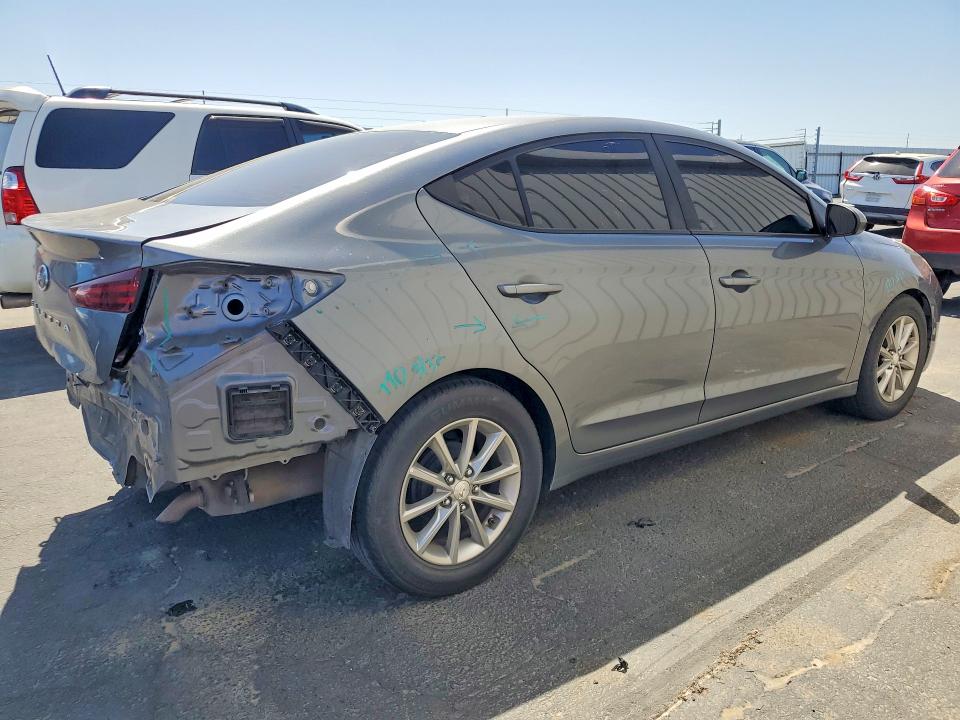 2019 Hyundai Elantra VIN KMHD74LF8KU818877 COPART salvage auction — REAR END, Ca - Salvage Certificate, sold $2,200 on 2026-07-02 (photo 3)