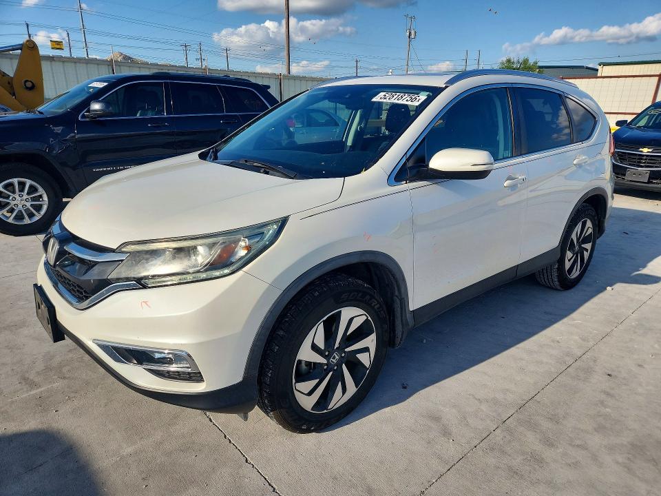 2015 Honda Cr-v VIN 5J6RM3H93FL025184 COPART salvage auction — REAR END, Tx - Salvage Vehicle Title, sold $5,500 on 2026-07-02 (photo 1)