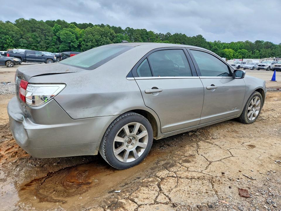 2008 Lincoln Mkz VIN 3LNHM28TX8R622260 COPART salvage auction — REAR END, Ms - Cert Of Title-Salvaged, sold $200 on 2026-07-31 (photo 3)