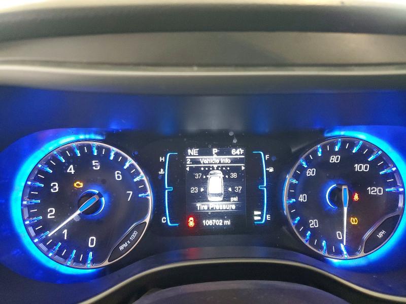 2017 Chrysler Pacifica VIN 2C4RC1CG2HR598848 COPART salvage auction — ROOF, Ia - Cert Of Title-Salvage Title, sold $2,650 on 2026-07-18 (photo 9)