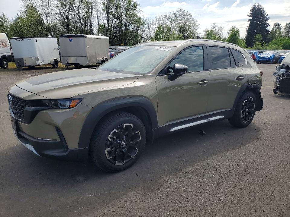 2025 Mazda Cx-50 VIN 7MMVABXY1SN349197 COPART salvage auction — REAR END, Or - Salvage Title Certificate, sold $5,600 on 2026-07-27 (photo 1)
