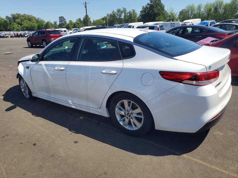 2018 Kia Optima VIN 5XXGT4L36JG188574 COPART salvage auction — FRONT END, WA - CERT OF OWNERSHIP-REBUILT, sold $200 on 2026-07-13 (photo 2)