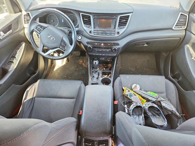 2017 Hyundai Tucson VIN KM8J3CA25HU527528 COPART salvage auction — FRONT END, Tx - Dis/Dlr/Exp Only Salvage Title, sold $1,350 on 2026-07-23 (photo 8)