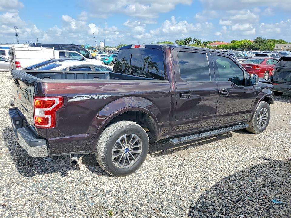 2019 Ford VIN 1FTEW1CP7KFB25080 COPART salvage auction — FRONT END, FL - CERT OF TITLE SLVG REBUILDABLE, sold $7,300 on 2026-07-02 (photo 3)