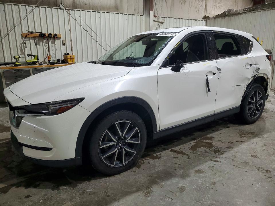 2018 Mazda Cx-5 VIN JM3KFADM0J1448185 COPART salvage auction — SIDE, Ok - Cert Of Title-Salvage, sold $5,900 on 2026-07-15 (photo 1)