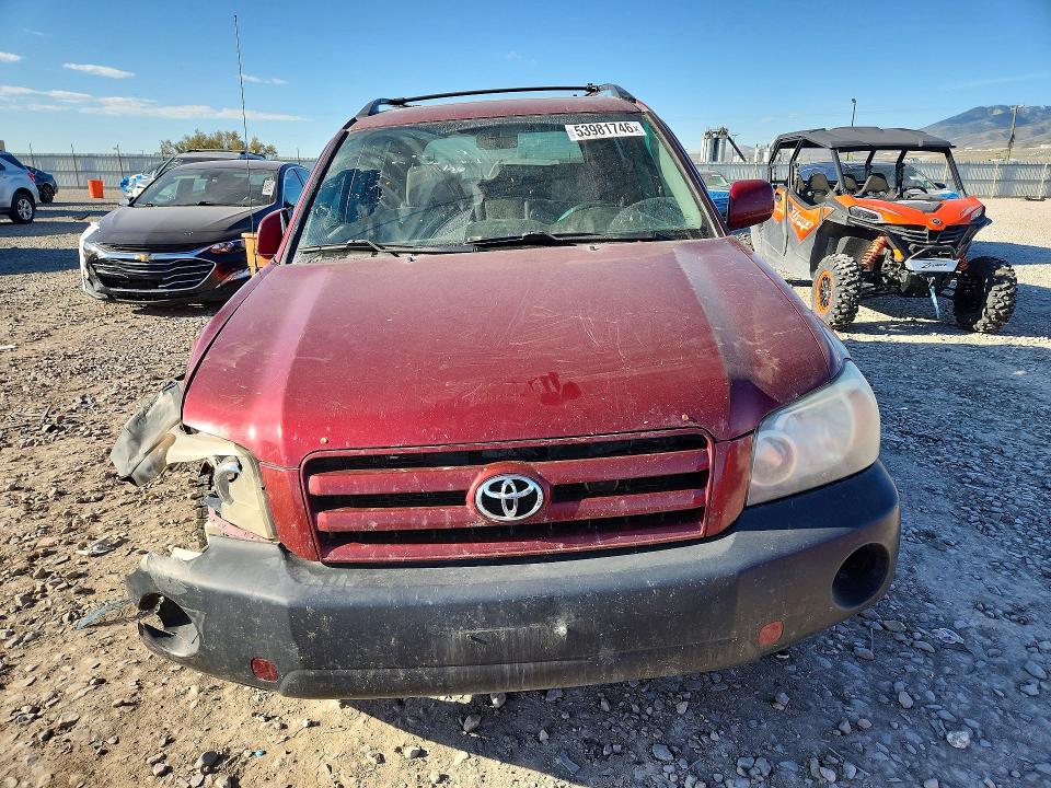 2007 Toyota VIN JTEHP21A970192512 COPART salvage auction — FRONT END, Ut - Salvage Certificate, sold $425 on 2026-07-02 (photo 5)