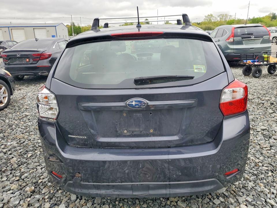2013 Subaru Impreza VIN JF1GPAA61D1883843 COPART salvage auction — REAR END, Ma - Cert Of Title-Reconstrctd Coll, sold $400 on 2026-07-15 (photo 6)
