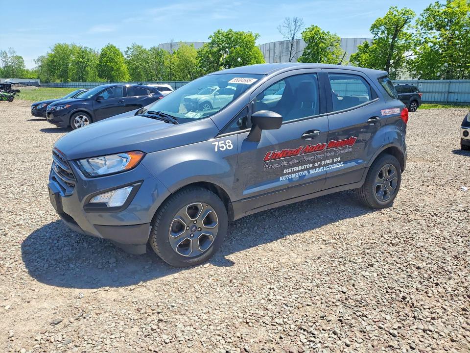2021 Ford Ecosport VIN MAJ3S2FE5MC440148 COPART salvage auction — MECHANICAL, Ny - Cert Of Title-Parts Only, sold $250 on 2026-07-15 (photo 1)