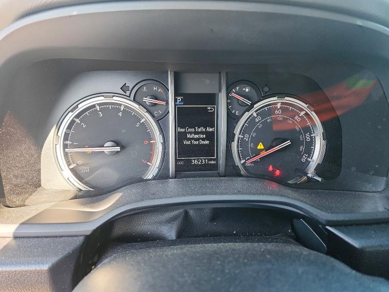 2024 Toyota 4runner VIN JTELU5JR0R6224869 COPART salvage auction — REAR END, Tx - Salvage Vehicle Title, sold $19,000 on 2026-07-30 (photo 9)