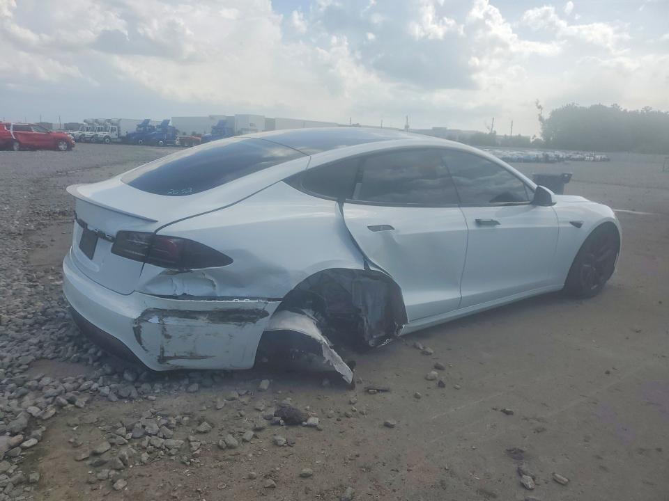 2023 Tesla Model s VIN 5YJSA1E65PF503155 COPART salvage auction — FRONT END, FL - CERTIFICATE OF DESTRUCTION, sold $17,500 on 2026-07-22 (photo 3)
