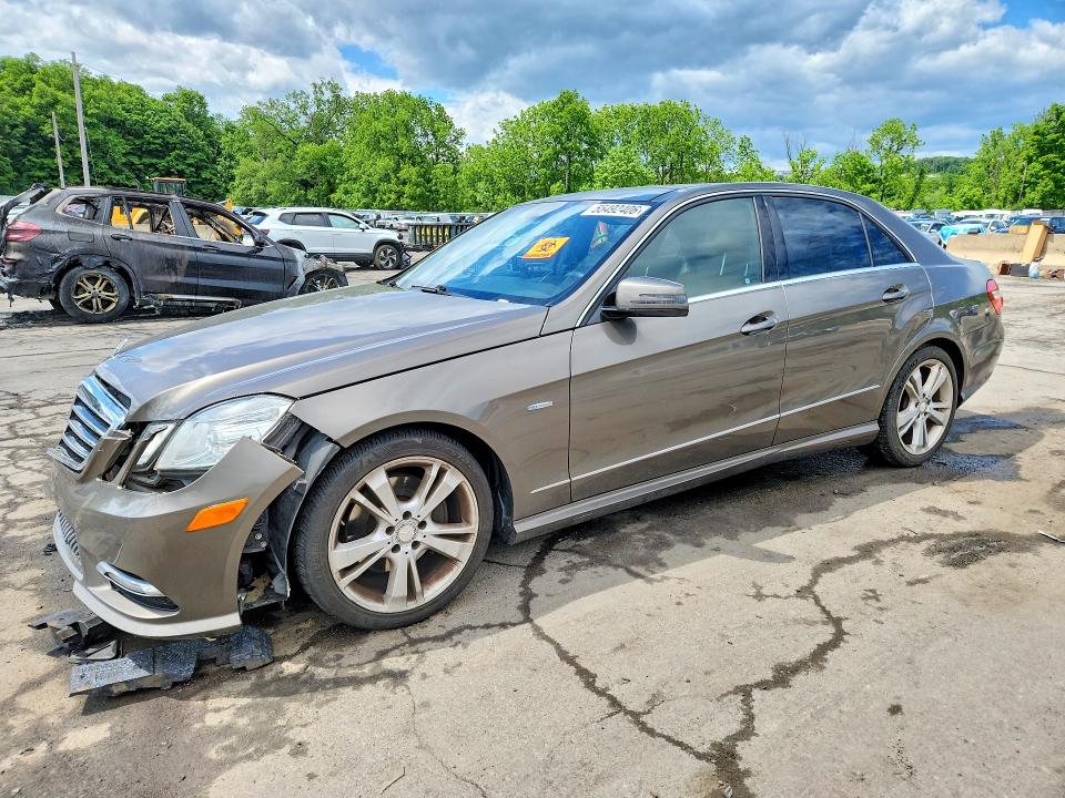 2012 Mercedes-benz E-klasse VIN WDDHF8JB7CA535105 COPART salvage auction — WATER/FLOOD, Ny - Mv-907A Salvage Certificate, sold $950 on 2026-07-02 (photo 1)