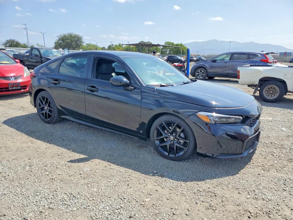 2025 Honda VIN 19XFL2H80SE012909 COPART salvage auction — FRONT END, Ca - Salvage Certificate, sold $7,600 on 2026-07-02 (photo 4)
