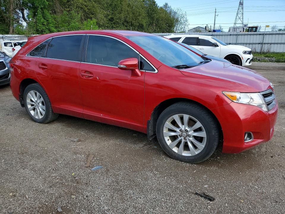 2014 Toyota Venza VIN 4T3ZA3BB2EU087245 COPART salvage auction — VANDALISM, On - Permit No Brand - Unfit, sold $4,850 on 2026-07-03 (photo 4)