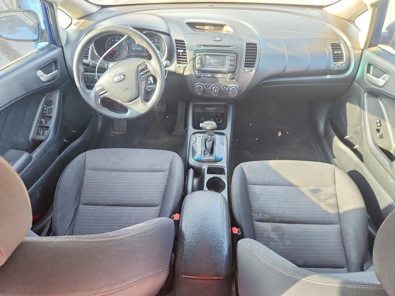 2017 Kia Forte VIN 3KPFL4A75HE072965 COPART salvage auction — HAIL, Tx - Certificate Of Title, sold $875 on 2026-07-02 (photo 8)