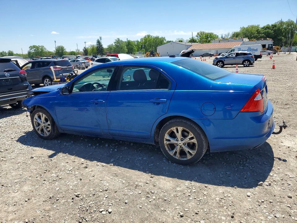 2012 Ford Fusion VIN 3FAHP0HA1CR114322 COPART salvage auction — FRONT END, OH - CERT OF TITLE-SALVAGE, sold $300 on 2026-07-02 (photo 2)