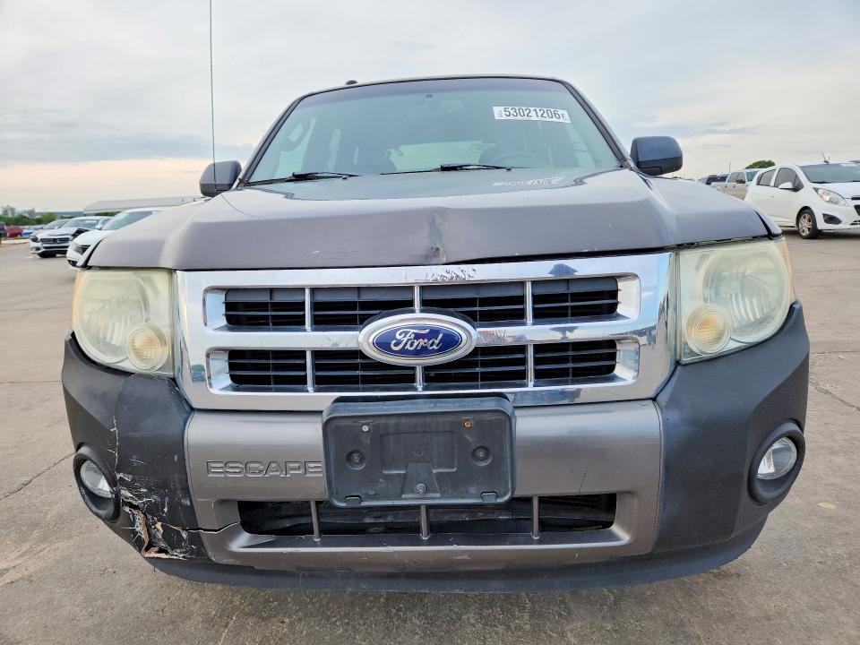 2012 Ford Escape VIN 1FMCU0DG5CKB91007 COPART salvage auction — FRONT END, Tx - Certificate Of Title, sold $675 on 2026-07-02 (photo 5)