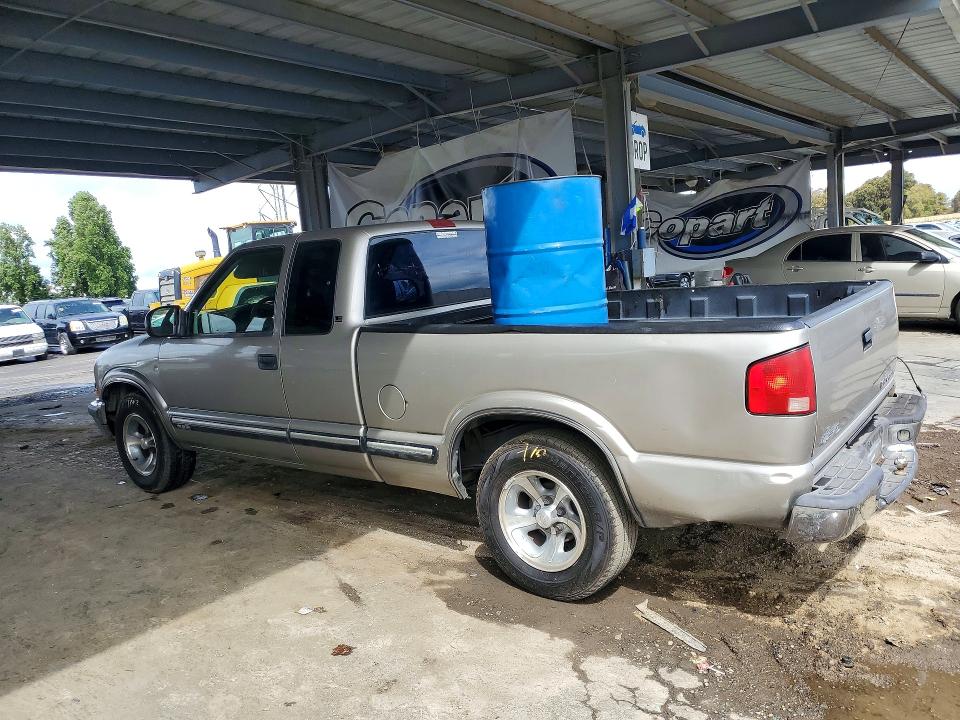 2001 Chevrolet S-10 pickup VIN 1GCCS19541K119087 COPART salvage auction — REAR END, Ca - Salvage Certificate, sold $525 on 2026-07-09 (photo 2)