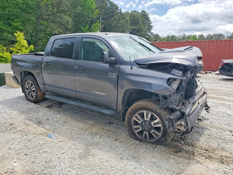 2018 Toyota Tundra VIN 5TFDW5F11JX738315 COPART salvage auction — FRONT END, GA - CERT OF TITLE-SALVAGE, sold $7,900 on 2026-07-06 (photo 4)